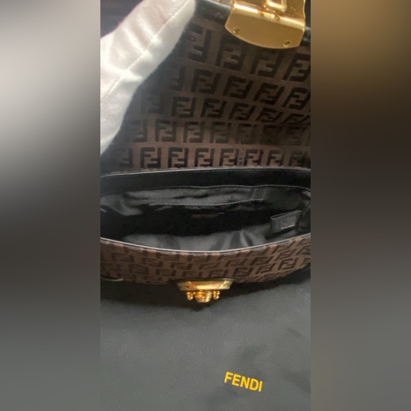 FENDI ❤️❤️ BORSA TUC ZUCCA SMALL SHOULDER BAG - Picture 11 of 14